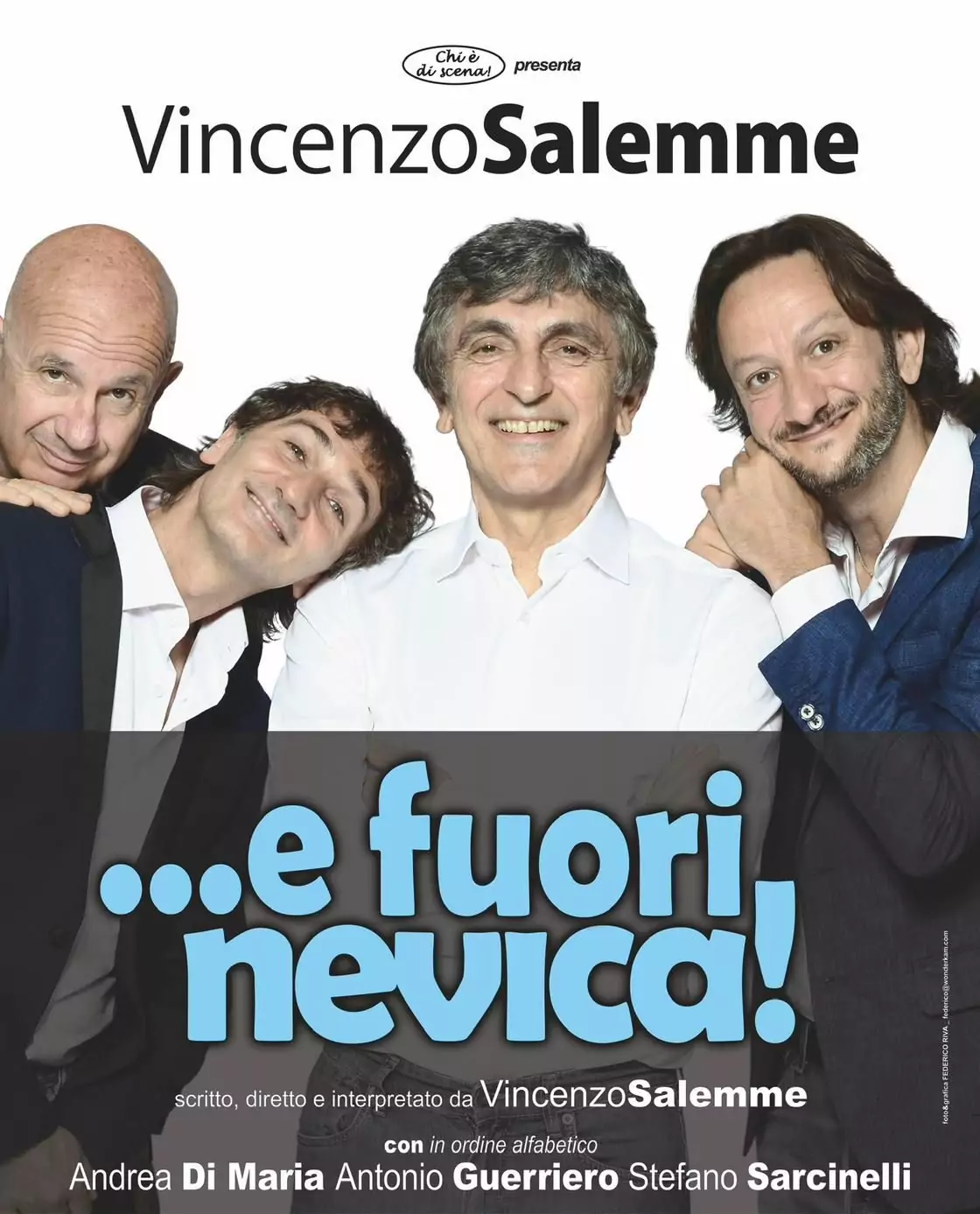 Featured image for “Estate 2026: una nuova imperdibile tournée con “…e fuori nevica!” scritto, diretto ed interpretato da Vincenzo Salemme”